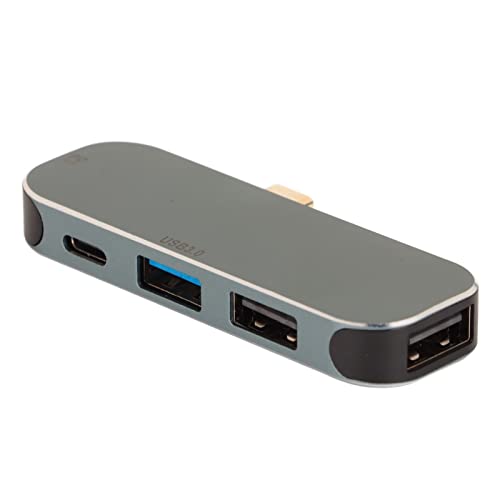 USB C Hub Multiport Adapter Aluminiumlegierung Typ C Hub USB C Hub Multiport Typ C Adapter 5 in 1 Ladeanschluss PD/Typ C/USB3.0/USB2.0 von Cuifati