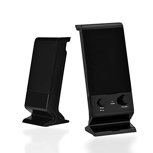 USB Lautsprecher, Tragbarer -USB-2.0-Bass-Kombilautsprecher, Satter Bass, 3.5 mm Eingang, Minimalistisches Design, PC-Lautsprecher für Mobiltelefone, Laptops und Computer USB Lautsprecher, Tragbarer -USB-2.0-Bass-Kombilautsprecher, Satter Bass, 3.5 mm Eingang, Minimalistisches Design, PC-Lautsprecher für Mobiltelefone, Laptops und Computer von Cuifati