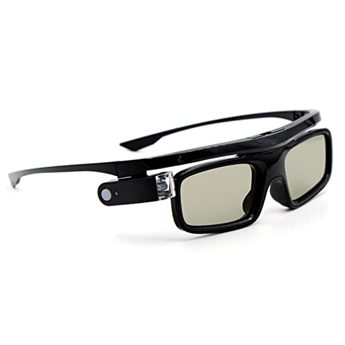 Universelle 3D-Brille, Wiederaufladbare 144-Hz-DLP-LinK-3D-Aktiv-Shutter-Brille, LCD-Linse, 3D-Brille für 3D-DLP-Orojektoren, USB-Aufladung, 45-mAh-Lithiumbatterie, 40 Stunden Ununterbrochene(GL1800) Universelle 3D-Brille, Wiederaufladbare 144-Hz-DLP-LinK-3D-Aktiv-Shutter-Brille, LCD-Linse, 3D-Brille für 3D-DLP-Orojektoren, USB-Aufladung, 45-mAh-Lithiumbatterie, 40 Stunden Ununterbrochene(GL1800) von Cuifati