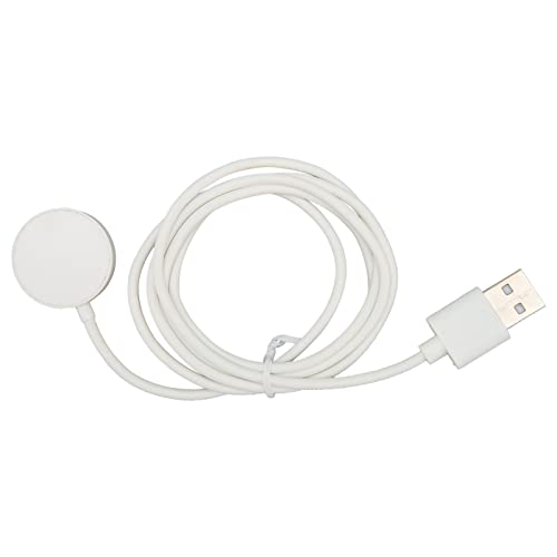 Upgrade Watch Charger 1m/3.28ft USB-Ladekabel für ART5024 ART5006 7891011 Smartwatch, Magnetische Ladestation (Weiß) von Cuifati