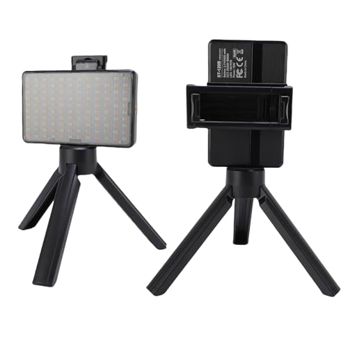 Videolicht mit Stativ, 2500K-9000k 3000mAh LED-Telefonlicht 120 ° Breitstrahlwinkel, 120pcs LED-Perlenkamera-Fülllicht mit 52 Mm Cpl-Polarisator, Selfie-Licht für Live-Streaming Videolicht mit Stativ, 2500K-9000k 3000mAh LED-Telefonlicht 120 ° Breitstrahlwinkel, 120pcs LED-Perlenkamera-Fülllicht mit 52 Mm Cpl-Polarisator, Selfie-Licht für Live-Streaming von Cuifati
