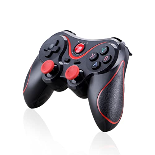 X3 Wireless Gaming Controller für Android für IOS Handy TV Computer CP VR, Dual Vibration Wired BT Game Remote Gamepad Joystick mit Eingebautem 400mAh Akku von Cuifati