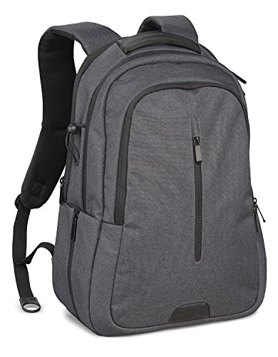 CULLMANN - 99605 - STOCKHOLM DayPack 350+ stylischer Kamerarucksack für mittlere DSLR-Kameraausrüstung mit Tablet-/Laptop-Fach (13 Zoll), grau - Innenmaße Kamerafach: 260x180x140mm - 1180g leicht von Cullmann