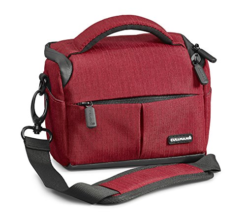 Cullmann 90282 Malaga Vario 200 Kamera Tasche mit Trageriemen – Rot von Cullmann