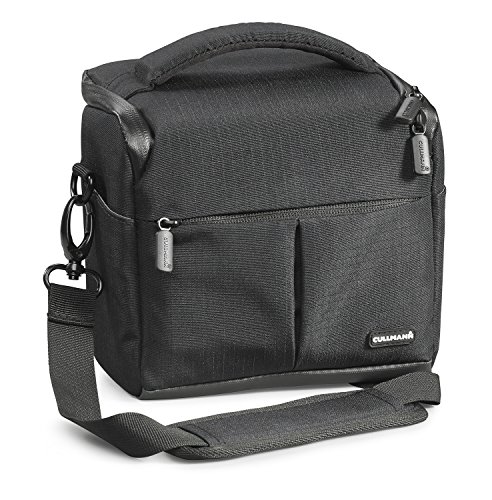 CULLMANN - 90300 - MALAGA Vario 400 - Schwarz - Kameratasche mit Tragegurt - 150x135x95mm von Cullmann