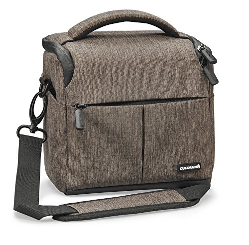 Cullmann 90301 Malaga – Vario 400 Kamera Tasche mit Tragegurt – Braun, 150x135x95 von Cullmann