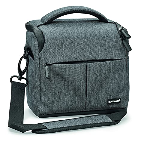 Cullmann 90305 Malaga Vario 400 Kamera Tasche mit Trageriemen – Grau, 150x135x95 von Cullmann