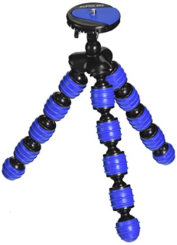 CULLMANN - 50021 - ALPHA 350 - Blau - Flexibles Ministativ - Tragfähigkeit 1 kg - 230mm von PolarPro