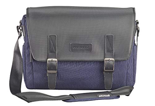 Cullmann Bristol Maxima 333+ Kameratasche im Messenger-Stil mit Tablet-Fach, Farbe dunkelblau, 300x210x100mm von Cullmann