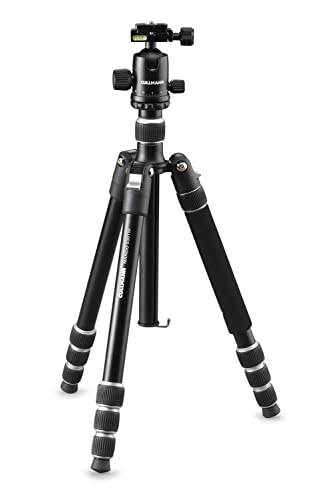 CULLMANN - 52323 - NANDO - 530TM RB8.5 - Stativ - Aluminium - Reisestativ - Leichtgewicht - Schnellspanner - Kompakt - Schwarz - 136 cm von Cullmann