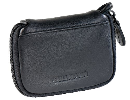 Cullmann Shell Cover Compact 100 Leder schwarz - Soft-Shell Aufbewahrung für Kompakt-Kameras, Handys und MP3-Player. von Cullmann