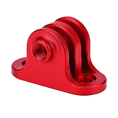Culnflun Bike Kamera Mount Aluminiumlegierung Hochleistungsfahrrad -Computermetallhalteradapter für Actionkameras (Rot) von Culnflun