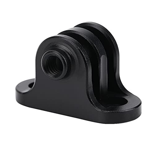 Culnflun Bike Kamera Mount Aluminiumlegierung Hochleistungsfahrrad -Computermetallhalteradapter für Actionkameras (Schwarz) von Culnflun