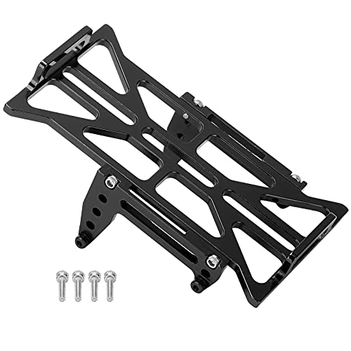 Culnflun RC Aluminiumlegierung Batterie -Board -Stoßfänger Ersatz für axiales SCX24 90081 C10 1/24 RC -Auto (Schwarz) von Culnflun