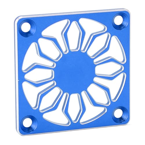 Culnflun RC -Kühllüfterabdeckung Aluminiumlegierung Elektromotor Kühllüfterschutz für RC -Auto (Blue) von Culnflun