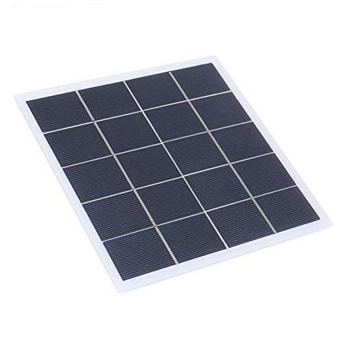 Culnflun Solarpanel Polykristall Solar Laminated Board DIY Accessoire für Outdoor -Verwendung Solargartenbeleuchtung Kleine Haushaltssysteme Kristalline Silizium 172x175x2mm 88g von Culnflun