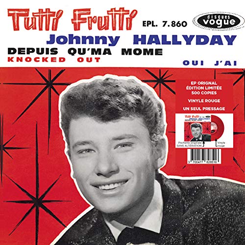 Johnny Hallyday: Ep No08 - Tutti Frutti (Red) [Winyl] [Vinyl Single] von Culture Factory (H'Art)
