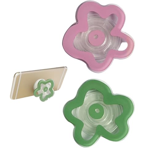 Phone Socket 2PCS Universal Expanding Flower Socket Mobiltelefon Ständer und Griff mit einem austauschbaren Oberteil für Telefone Tabletten grün, Grip Phone Socket 2PCS Universal Expanding Flower Socket Mobiltelefon Ständer und Griff mit einem austauschbaren Oberteil für Telefone Tabletten grün, Grip von Cunlvyyds