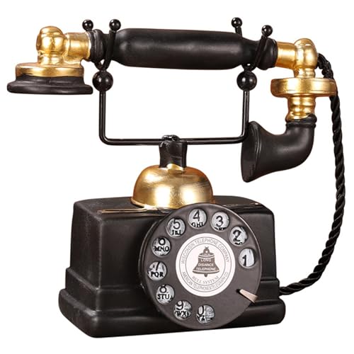 Retro -Telefonmodell, realistisches Rotations -Vintage -Telefonmodell, Retro -Telefon für Café -Stabs -Fenster Dekor Schreibtisch Dekoration Requisiten, Telefon Retro -Telefonmodell, realistisches Rotations -Vintage -Telefonmodell, Retro -Telefon für Café -Stabs -Fenster Dekor Schreibtisch Dekoration Requisiten, Telefon von Cunlvyyds