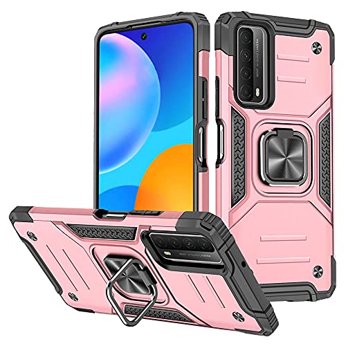 Cuoqing P Smart 2021 Hülle,Huawei P Smart 2021 Hülle Mit HD Handy-Schutzfolie 360 Grad Drehung Fingerring Ständer Armor Stoßfest Handyhülle Silikon Hülle Hull für Huawei P Smart 2021 Cuoqing P Smart 2021 Hülle,Huawei P Smart 2021 Hülle Mit HD Handy-Schutzfolie 360 Grad Drehung Fingerring Ständer Armor Stoßfest Handyhülle Silikon Hülle Hull für Huawei P Smart 2021 von Cuoqing