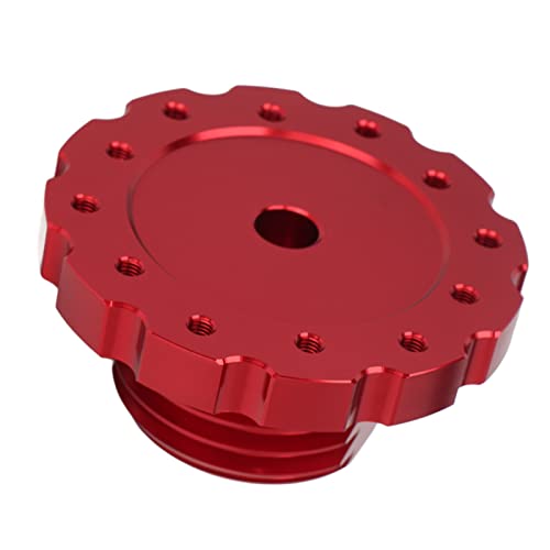 Cuque Racing-Lenkradadapter, Gaming-Lenkradadapter, Aluminiumlegierung, Professionelle Korrosionsbeständigkeit, Hohe Präzision für Gaming-Zubehör (Rot) von Cuque