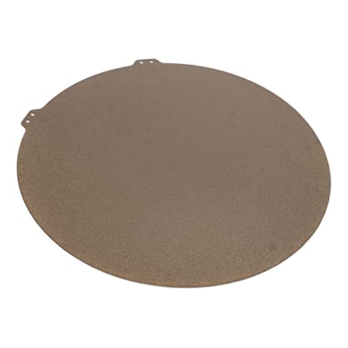 Cuque Stahlplatte, Gold 3D-Drucker-Bauplatte Leicht zu Entfernen 10,6 Zoll Durchmesser Metall Zum Austausch (Stahlplatte) von Cuque