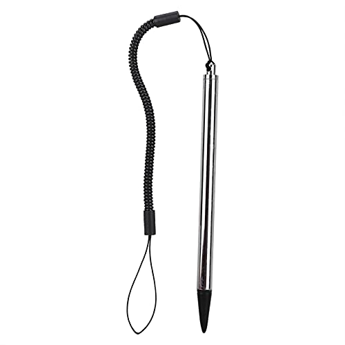 Cuque Touch Pen, Stylus-Stift mit Bequemem Griff, 12,5 cm, Langlebig, Kompatibel mit Smart Home-Geräten mit Spring Rope POS PDA Navigator (Silber) von Cuque