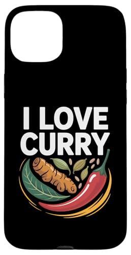 I Love Curry Kurkuma Chili Leaf Art Hülle für iPhone 15 Plus I Love Curry Kurkuma Chili Leaf Art Hülle für iPhone 15 Plus von Curry Enthusiasts Turmeric Spice Fans