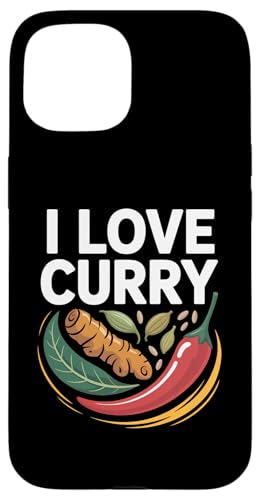 I Love Curry Kurkuma Chili Leaf Art Hülle für iPhone 15 I Love Curry Kurkuma Chili Leaf Art Hülle für iPhone 15 von Curry Enthusiasts Turmeric Spice Fans