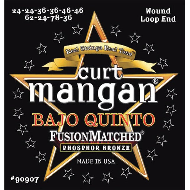 Curt Mangan Bajo Quinto Phosphor Strings von Curt Mangan