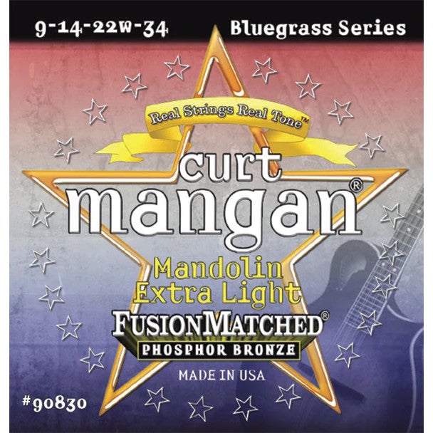 Curt Mangan Mandolin 9-34 Extra Light Mandolin Strings von Curt Mangan