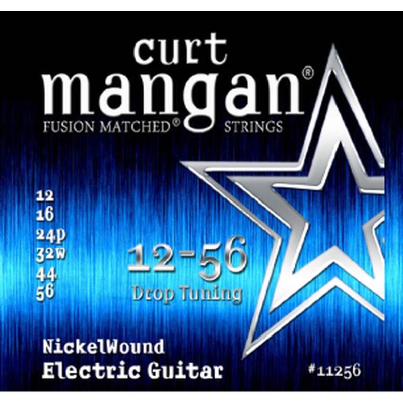 Curt Mangan Nickel Wound 12-56 Drop Tuning Electric Guitar Strings von Curt Mangan
