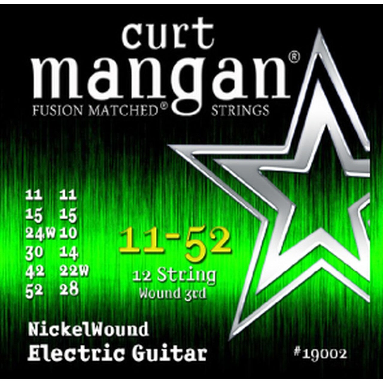 Curt Mangan Nickel Wound 3rd 11-52 12-string Medium 12-String Electric Guitar Strings Curt Mangan Nickel Wound 3rd 11-52 12-string Medium 12-String Electric Guitar Strings von Curt Mangan