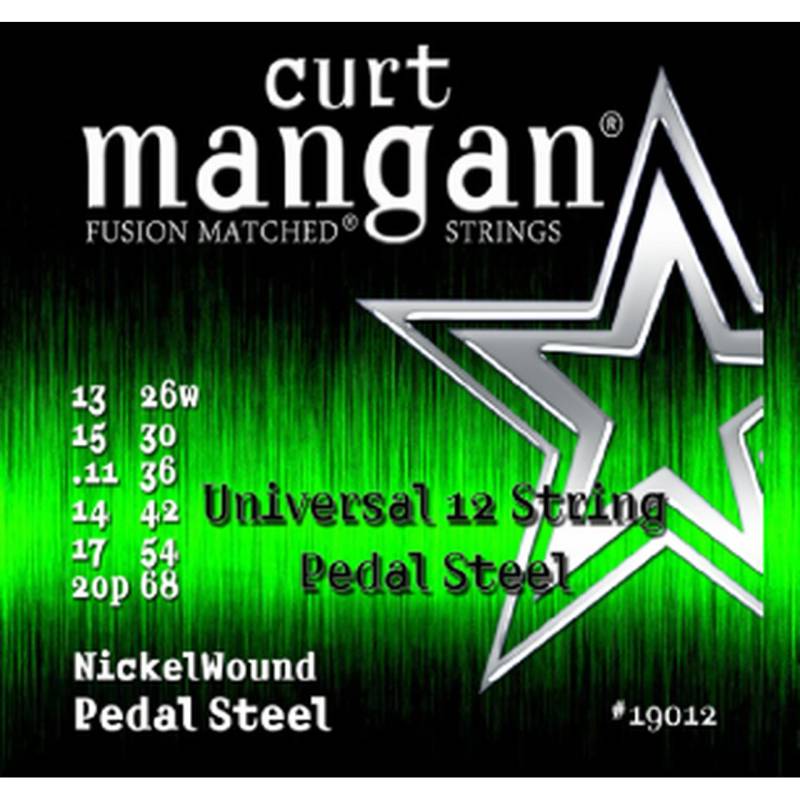 Curt Mangan Nickel Wound 3rd 12-String Universal Pedal Steel Strings von Curt Mangan