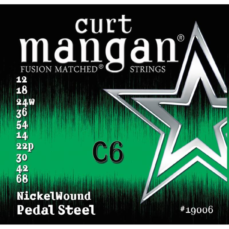 Curt Mangan Nickel Wound 3rd C6 Pedal Steel Strings von Curt Mangan