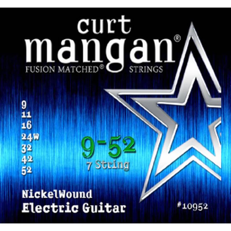 Curt Mangan Nickel Wound 9-52 7-String Electric Guitar Strings von Curt Mangan