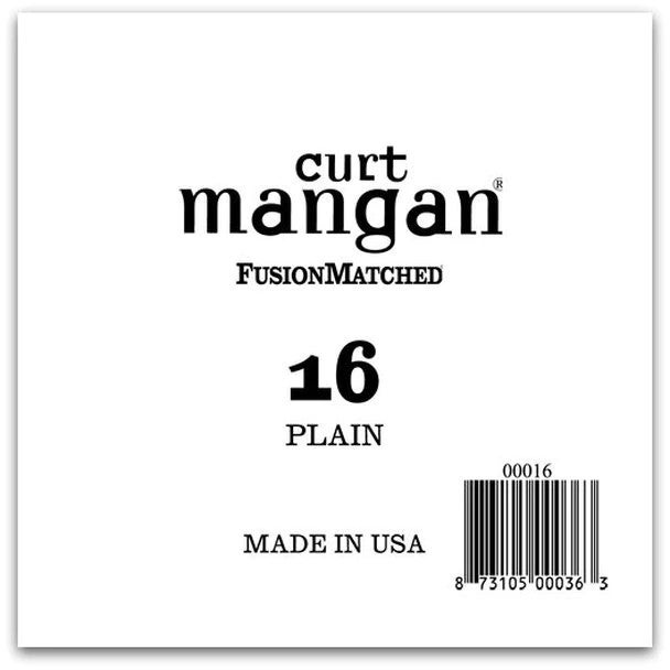 Curt Mangan Plain .16 Single Guitar String von Curt Mangan