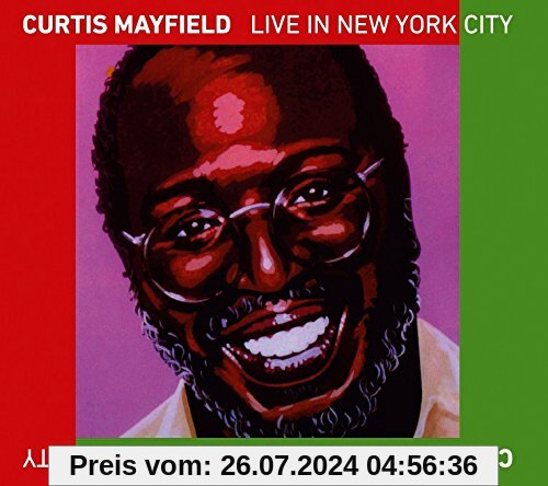 Live in New York City von Curtis Mayfield