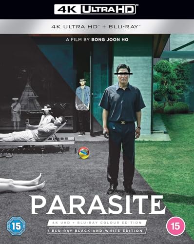 Parasite (B&W & 4K Ultra-HD) Standard Edition [Blu-ray] [2020] von Curzon Film