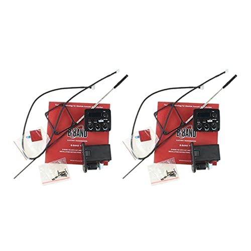 2 x Akustikgitarrenset, General B Band T35 Eq 3 Streifen mit Stimmgerät 2 x Akustikgitarrenset, General B Band T35 Eq 3 Streifen mit Stimmgerät von Cusstally