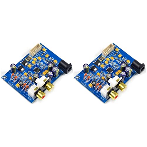 Cusstally 2 x ES9028Q2M ES9028 I2S DAC Eingang Dekodierungskarte DC 9 – 12 V Decoder Karte Upgrade ES9018 für Verstärker DIY Cusstally 2 x ES9028Q2M ES9028 I2S DAC Eingang Dekodierungskarte DC 9 – 12 V Decoder Karte Upgrade ES9018 für Verstärker DIY von Cusstally