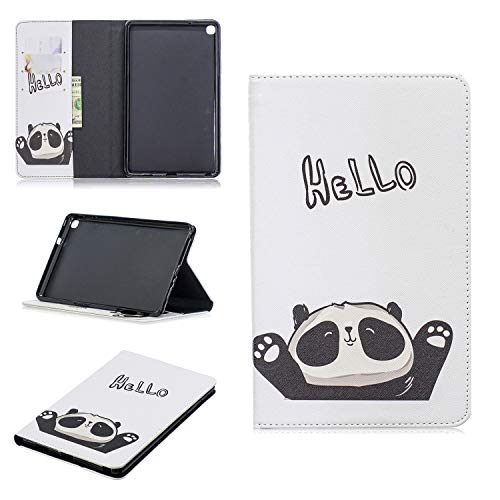 Custodia® 3D Relief Muster Flip Wallet Case für Samsung Galaxy Tab A 8 2019/Samsung Galaxy Tab A Plus 8 (Muster 11) von Custodia