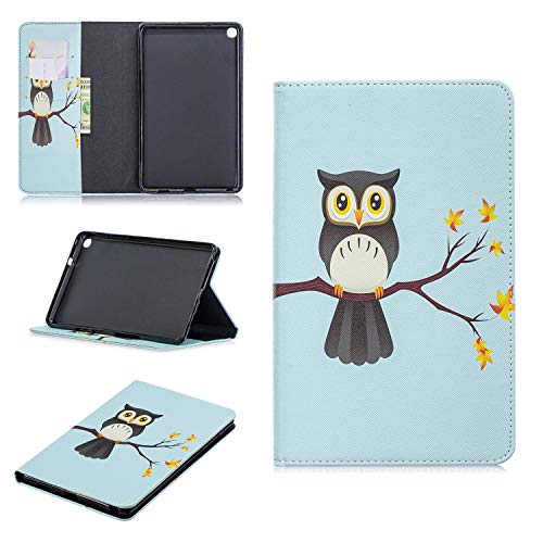 Custodia® 3D Relief Muster Flip Wallet Case für Samsung Galaxy Tab A 8 2019/Samsung Galaxy Tab A Plus 8 (Muster 16) von Custodia