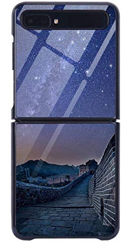 Custodia® 9H Gehärtete Glasmalerei Hülle Anti-Kratzer Kompatibel für Samsung Galaxy Z Flip 5G/Samsung Galaxy Z Flip (26) von Custodia
