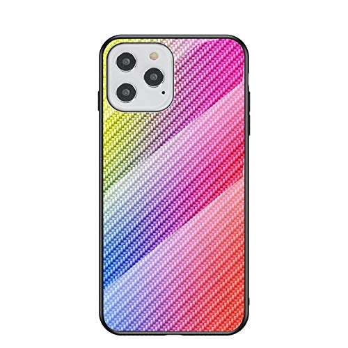 Custodia® Farbverlauf Anti-Kratzer Glas Hülle Kompatibel für Apple iPhone 12 Pro Max (4) von Custodia