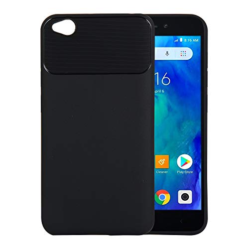 Custodia® Festigkeit und Flexibilität Smartphone Hülle für Xiaomi Redmi Go(Schwarz) von Custodia