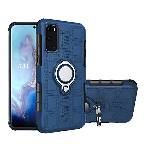 Custodia® Firmness Smartphone-Hülle mit Ring kompatibel für Samsung Galaxy S20 Plus (6) von Custodia