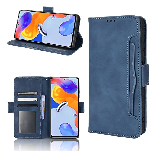 Custodia® Flip Brieftasche Hülle Kompatibel für Xiaomi Redmi Note 11 Pro 5G/Xiaomi Redmi Note 11 Pro(Muster 4) von Custodia