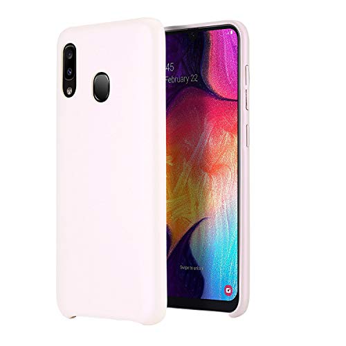 Custodia® Härte Smartphone Hülle + 1 Glas Displayschutzfolie für Samsung Galaxy A20/Samsung Galaxy A30, Rose, Samsung Galaxy A20 von Custodia