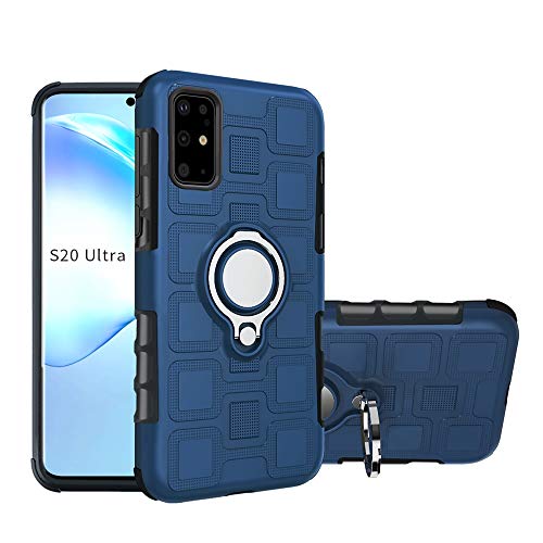 Custodia® Härte Smartphone Hülle mit Ring kompatibel für Samsung Galaxy S20 Ultra, 6, Samsung Galaxy S20 Ultra von Custodia